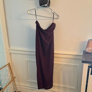 Forever 21 Dark Red Skirt